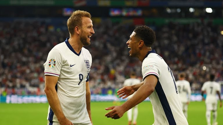 Harry Kane dan Jude Bellingham mengantarkan Inggris ke perempat final Euro 2024